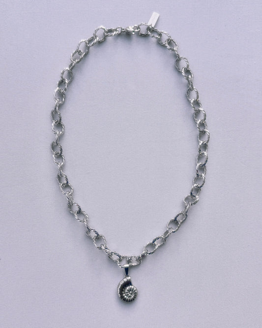 Silver Shell Necklace
