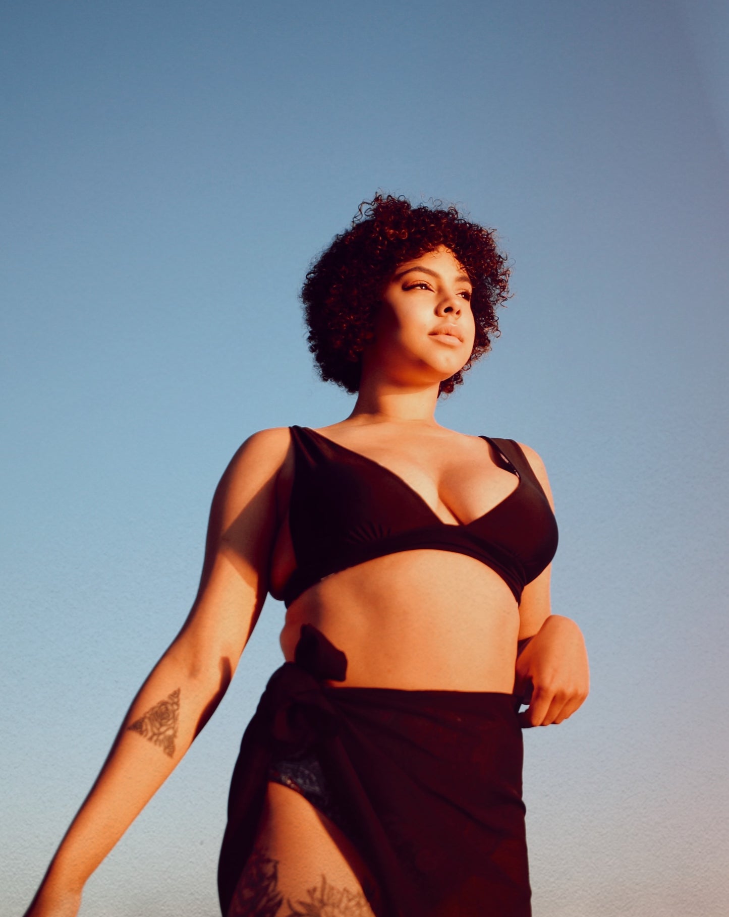 Black Sarongs Cover Ups for women