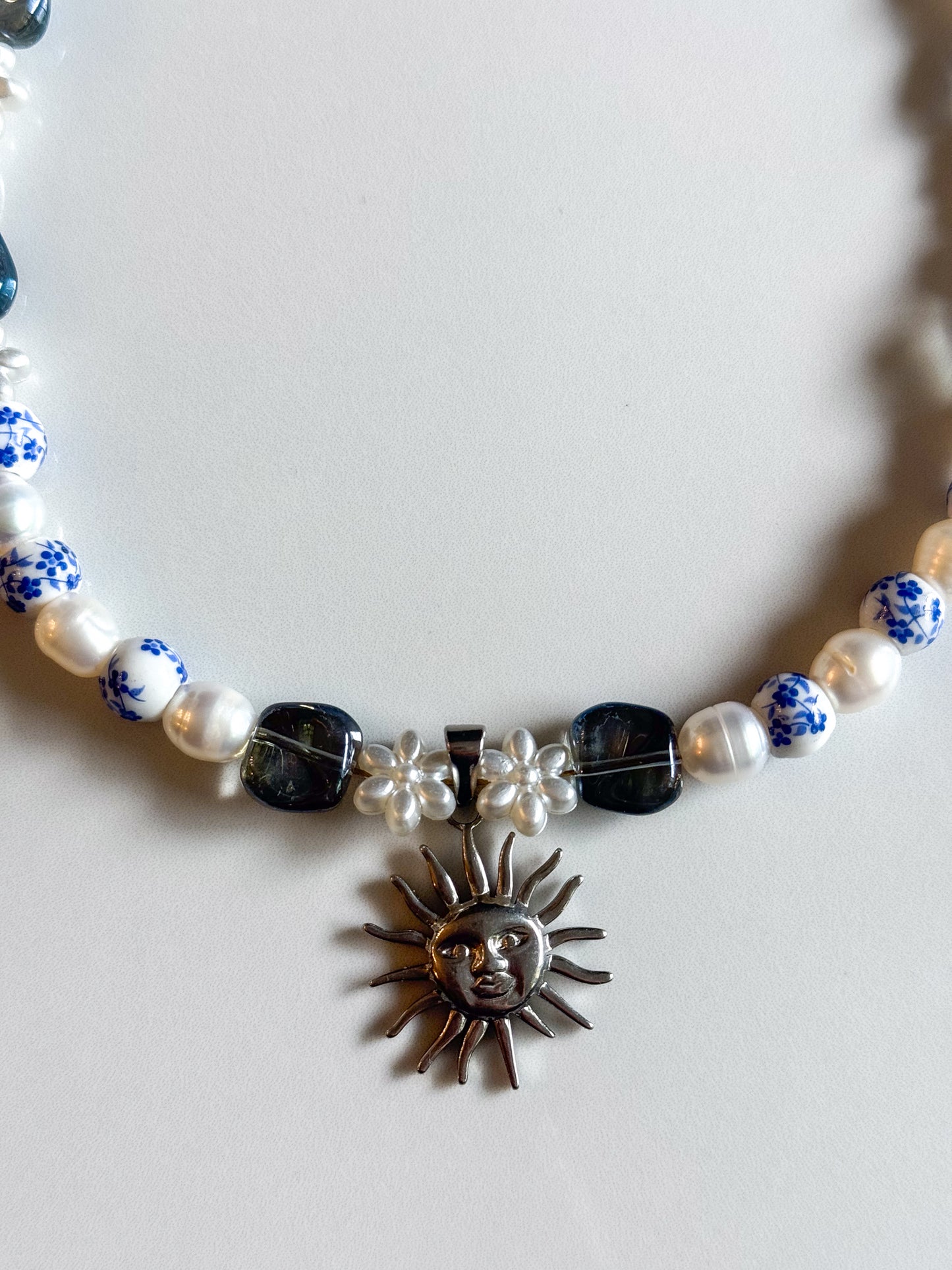 Blue Sunshine Necklace