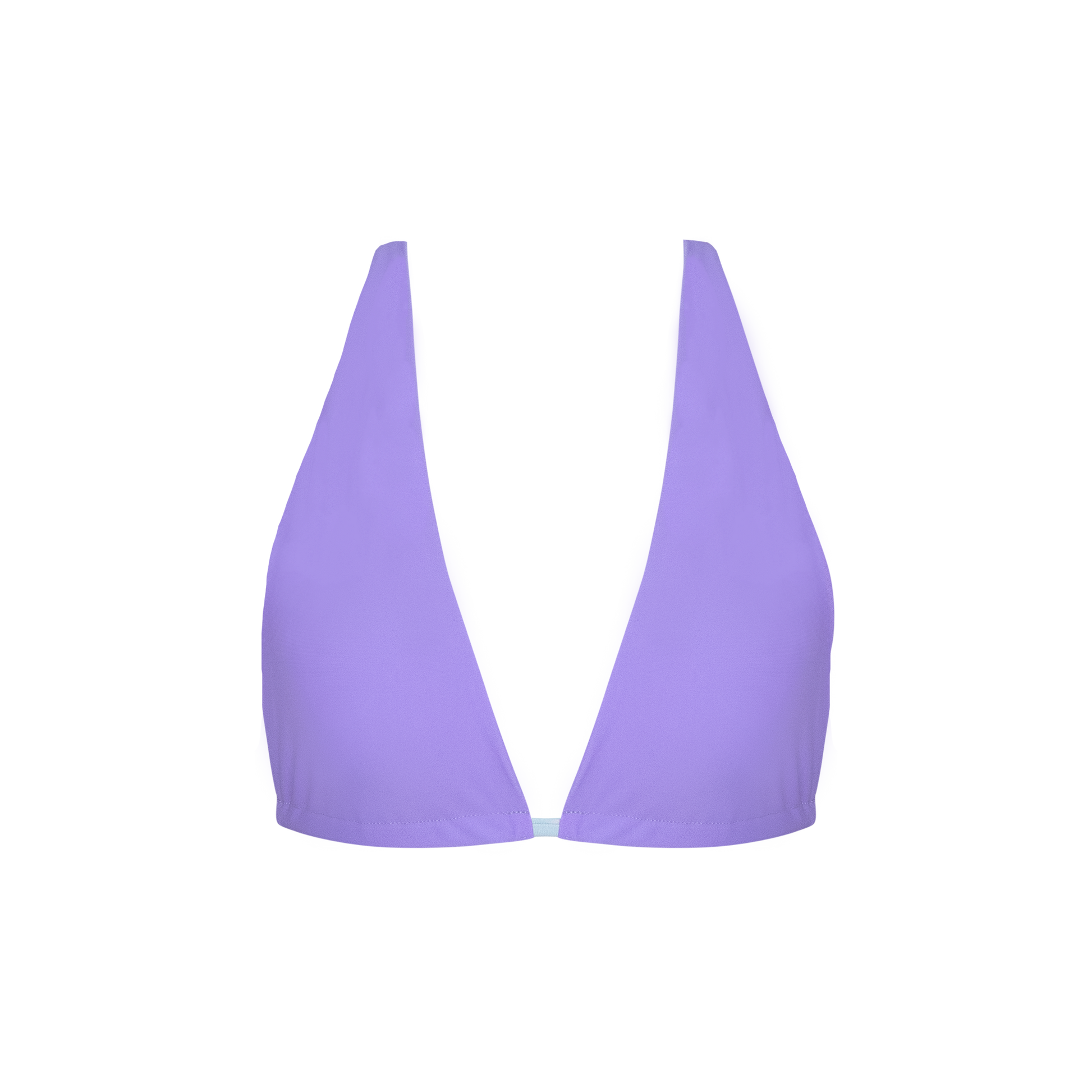 Purple Swirl reversible bikini top