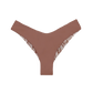 Brown Snakeskin Reversible Bikini bottom Swimwear