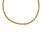 14K Gold Plated Rope Chain Necklace