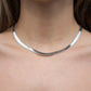 Sterling Silver snake chain necklace