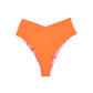 Orange Bikini Bottom Tie Dye Reversible Swimwear |