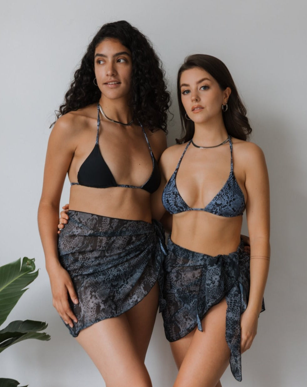 black snake sarong